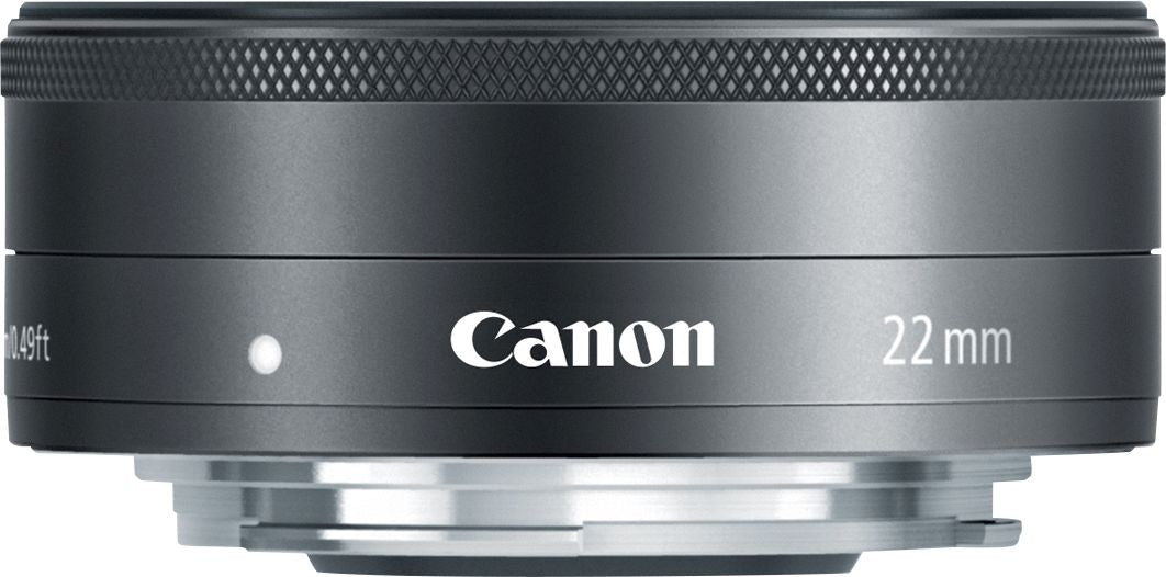Canon - EF-M 22mm f/2 STM Standard Lens - Black_0