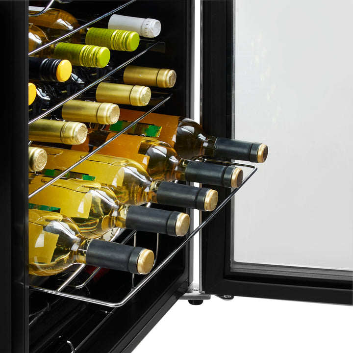 Insignia™ - 29-Bottle Wine Cooler - Stainless steel_5
