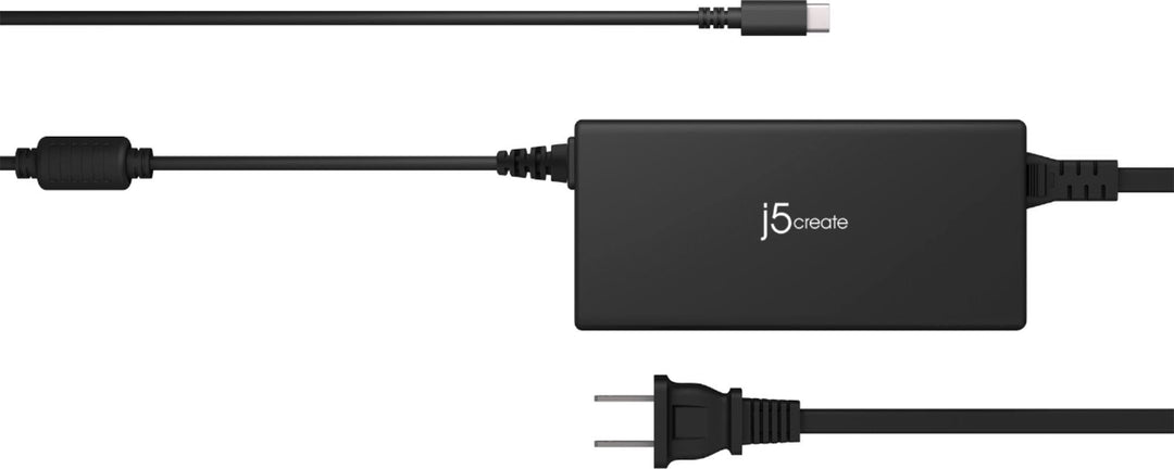 j5create - 100W Super Charger - Works with Chromebook Certified - Black_4