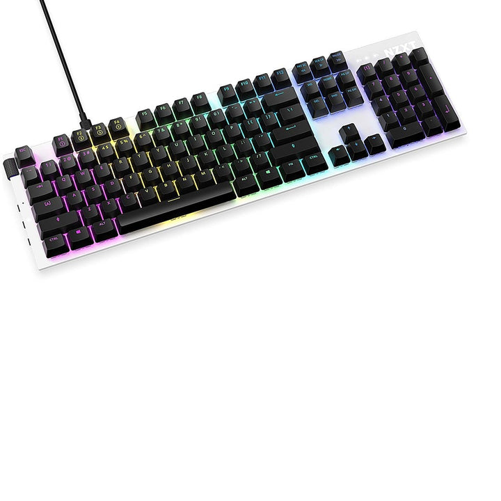 NZXT - Function Full-size Wired Modular Mechanical Keyboard With Linear RGB MX Switches - White_5