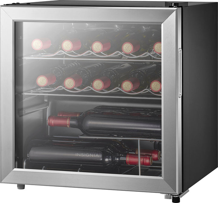 Insignia™ - 14-Bottle Wine Cooler - Stainless steel_7