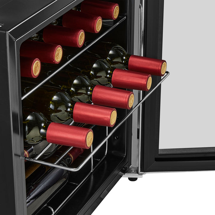 Insignia™ - 14-Bottle Wine Cooler - Stainless steel_5