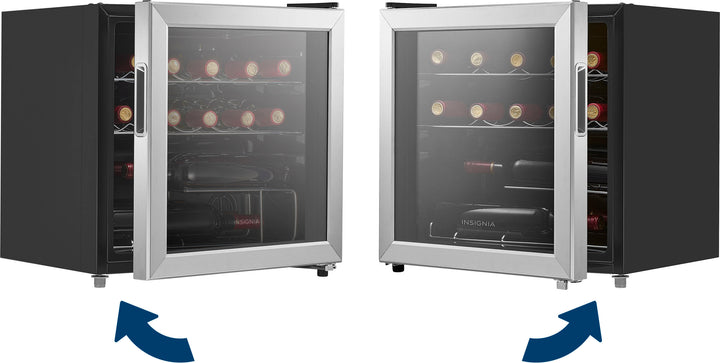 Insignia™ - 14-Bottle Wine Cooler - Stainless steel_3