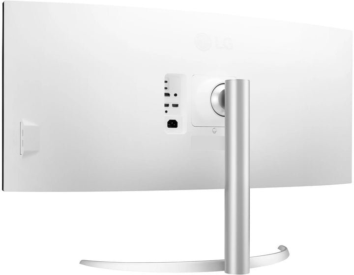 LG - 40” IPS LED Curved UltraWide WHUD Monitor with HDR (HDMI, DisplayPort, USB) - Silver/White_8