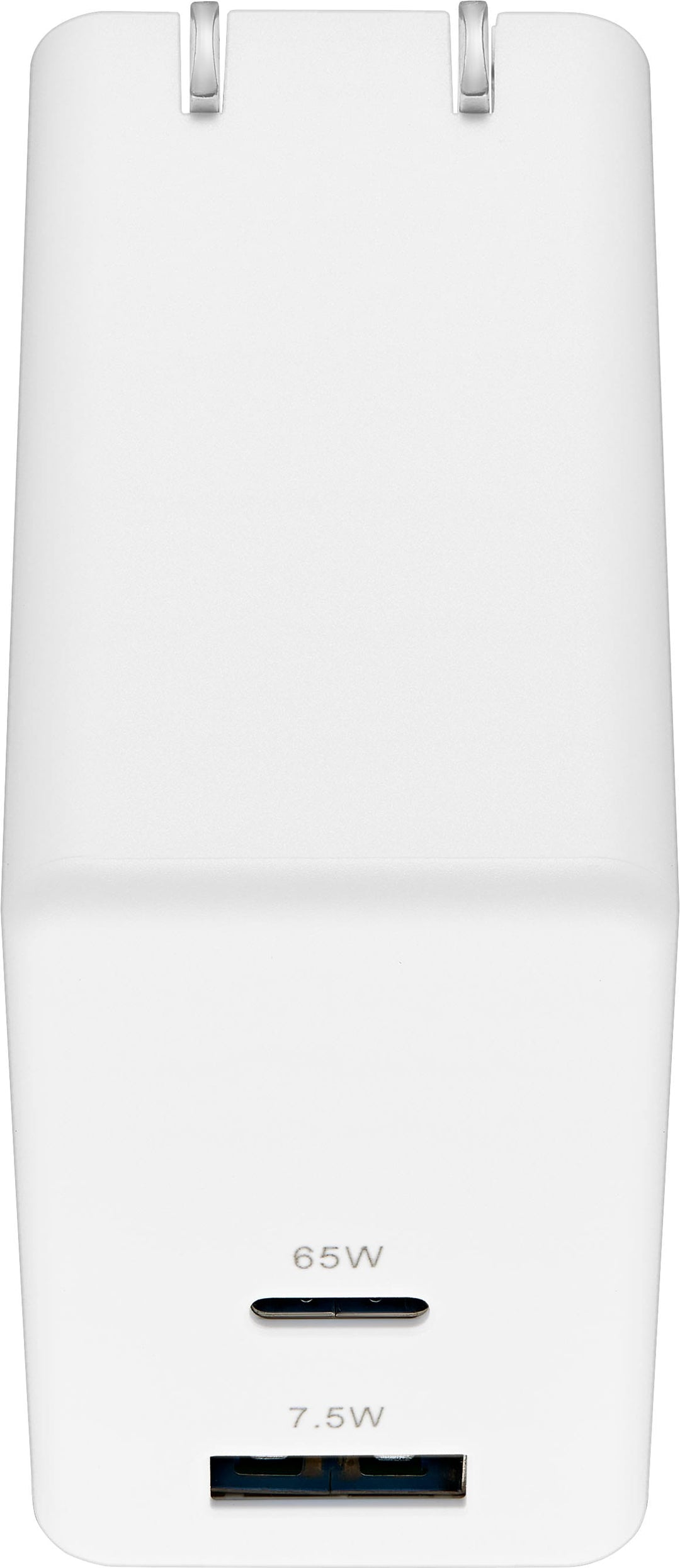 Insignia™ - 72.5W 2-Port USB-C/USB Wall Charger - White_3