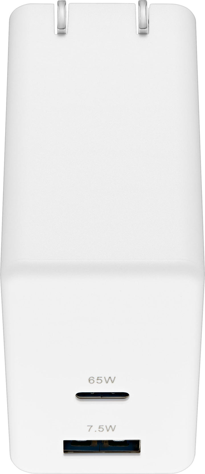 Insignia™ - 72.5W 2-Port USB-C/USB Wall Charger - White_3