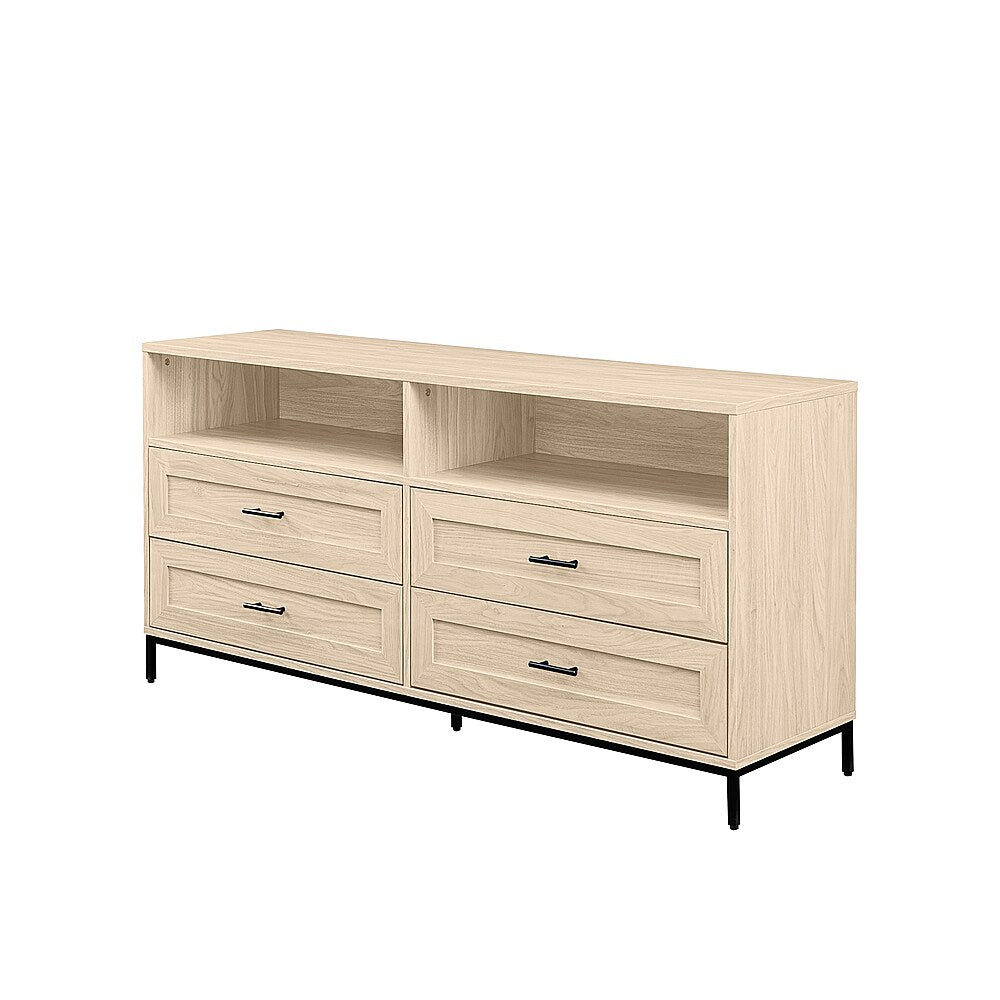 Walker Edison - Contemporary 4-Drawer TV Stand for Most TVs up to 60” - Birch_1