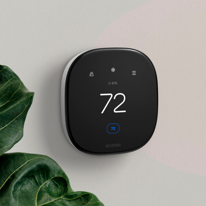 ecobee - Enhanced Smart Programmable Touch-Screen Wi-Fi Thermostat with Alexa, Apple HomeKit and Google Assistant - Black_5