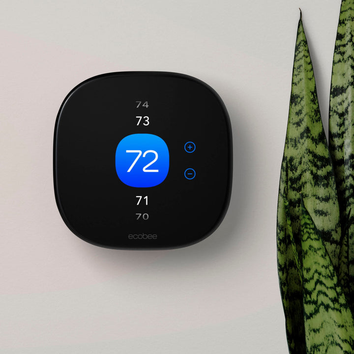 ecobee - Enhanced Smart Programmable Touch-Screen Wi-Fi Thermostat with Alexa, Apple HomeKit and Google Assistant - Black_6
