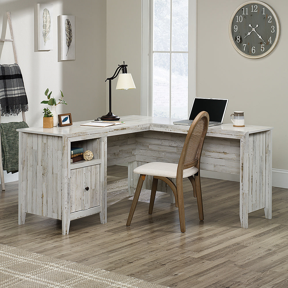 Sauder - Dakota Pass L-Desk - White Plank_2