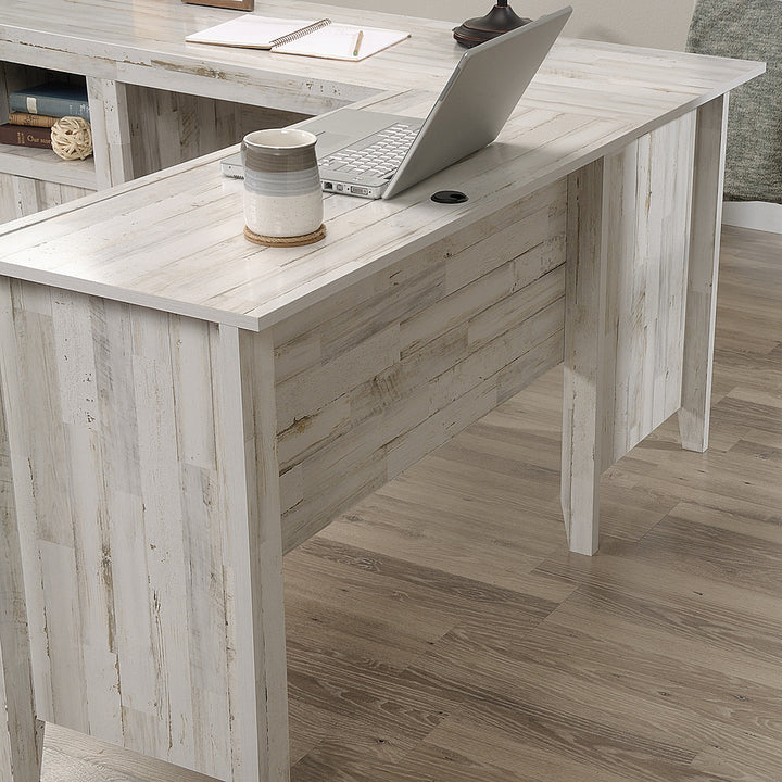 Sauder - Dakota Pass L-Desk - White Plank_5