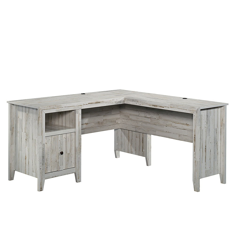 Sauder - Dakota Pass L-Desk - White Plank_0