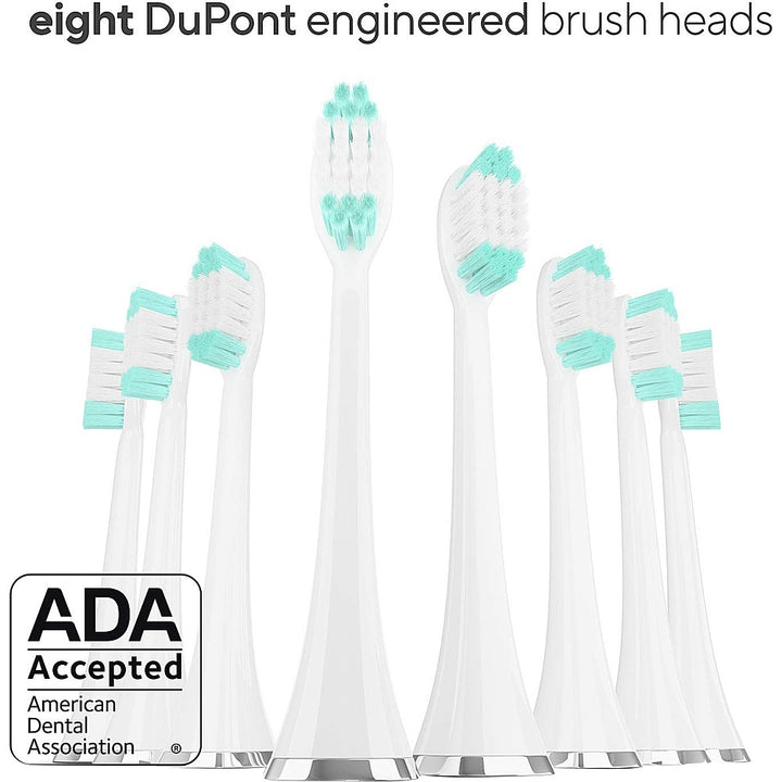 AquaSonic - Ultrasonic Rechargeable Electric Toothbrush Ultimate Bundle - Optic White_4