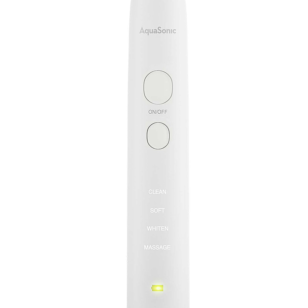 AquaSonic - Ultrasonic Rechargeable Electric Toothbrush Ultimate Bundle - Optic White_1