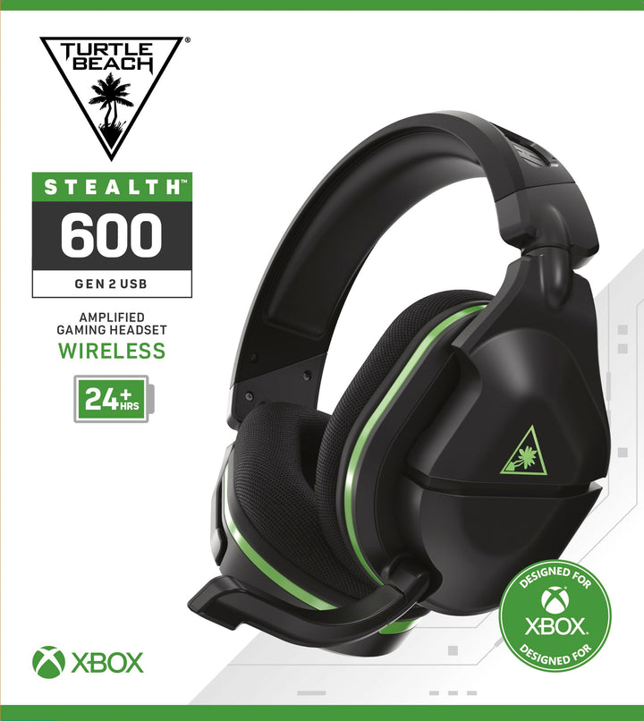Turtle Beach - Stealth 600 Gen 2 USB Wireless Amplified Gaming Headset for Xbox Series X, Xbox Series S & Xbox One - 24 Hour Battery - Black/Green_4