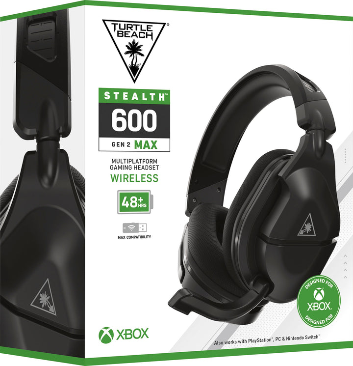 Turtle Beach - Stealth 600 Gen 2 MAX Wireless Multiplatform Gaming Headset for Xbox Series X, Xbox Series S, PS5, Nintendo Switch, PC - Black_3
