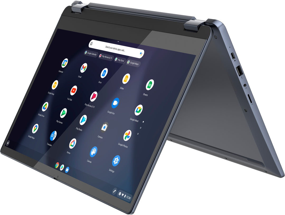 Lenovo - Flex 3i Chromebook 15.6" FHD Touch-Screen Laptop - Celeron N4500 - 4GB Memory - 64GB eMMC - Abyss Blue_5