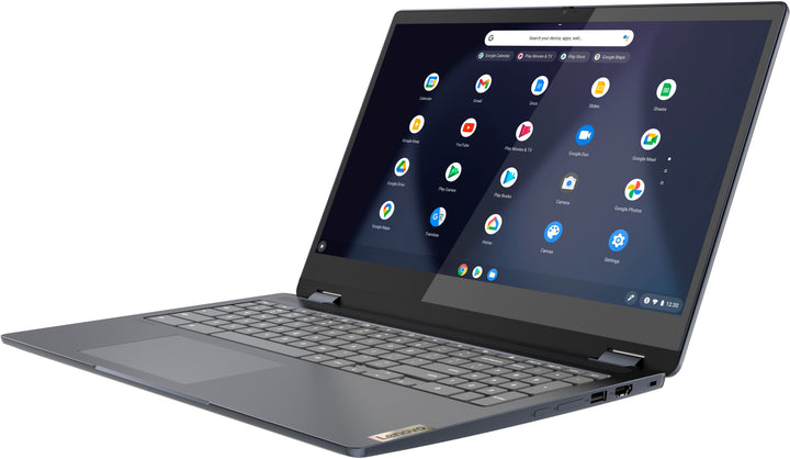 Lenovo - Flex 3i Chromebook 15.6" FHD Touch-Screen Laptop - Celeron N4500 - 4GB Memory - 64GB eMMC - Abyss Blue_9