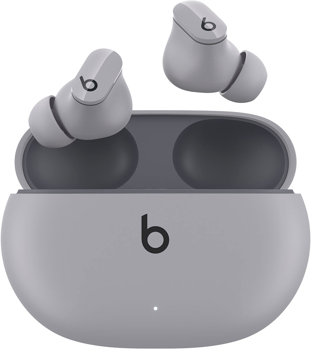 Beats by Dr. Dre - Beats Studio Buds Totally Wireless Noise Cancelling Earbuds - Moon Gray_0