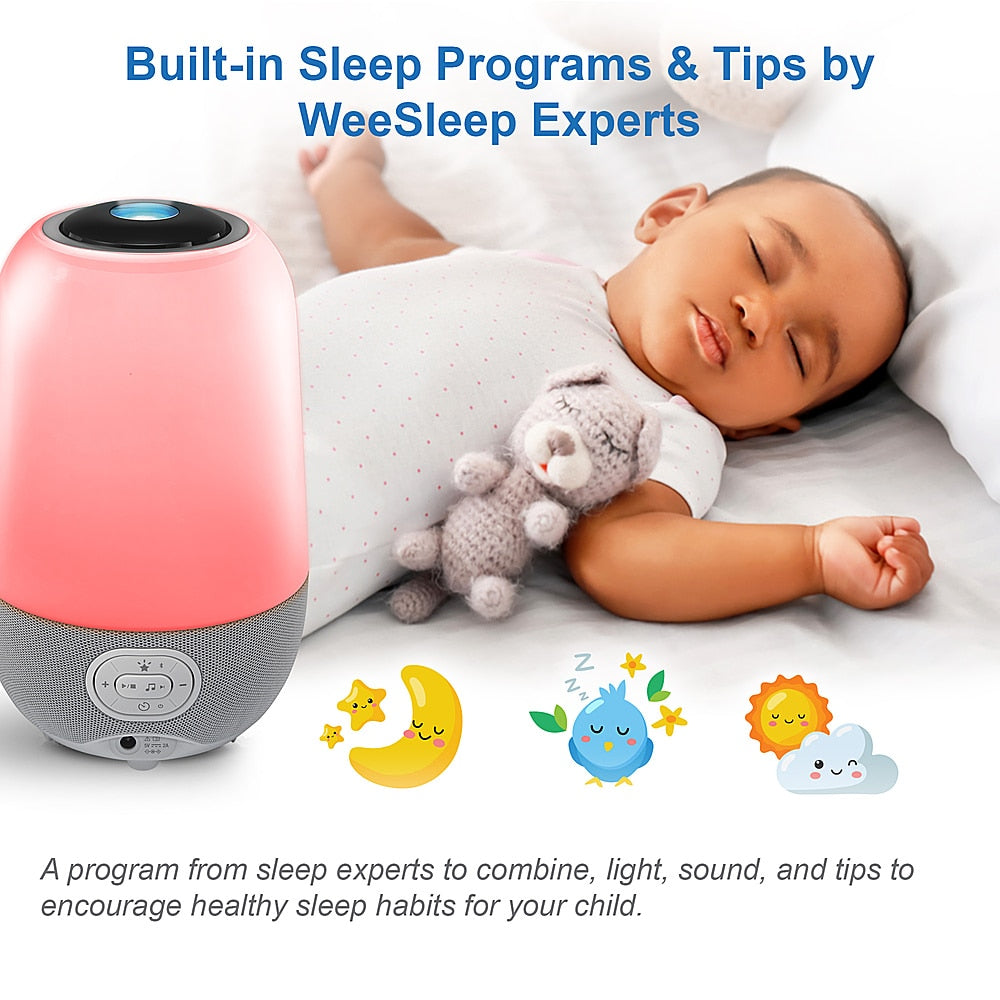 VTech - Sleep Training Soother Portable Bluetooth Speaker - White_4