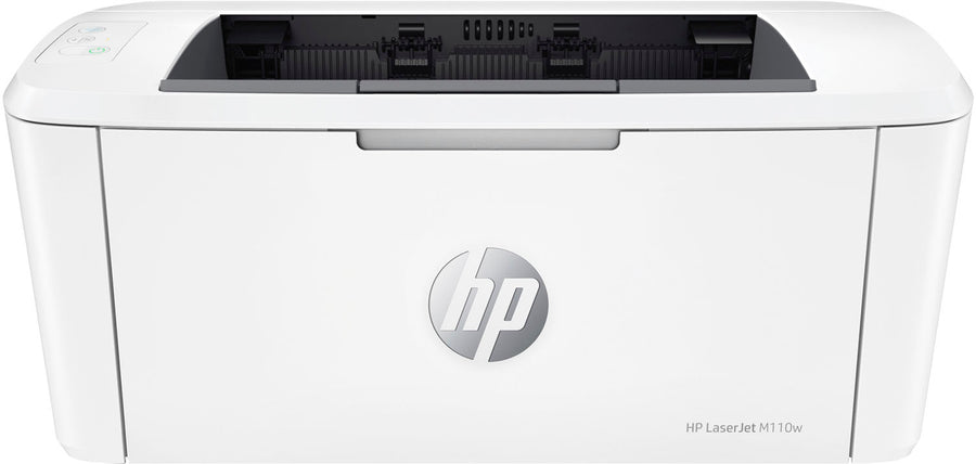 HP - LaserJet M110w Wireless Black and White Laser Printer - White_0