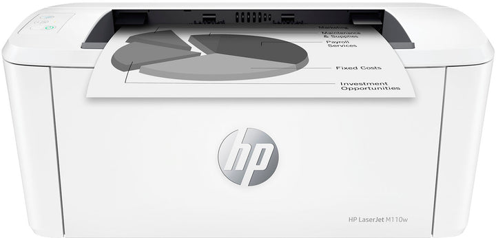 HP - LaserJet M110w Wireless Black and White Laser Printer - White_16