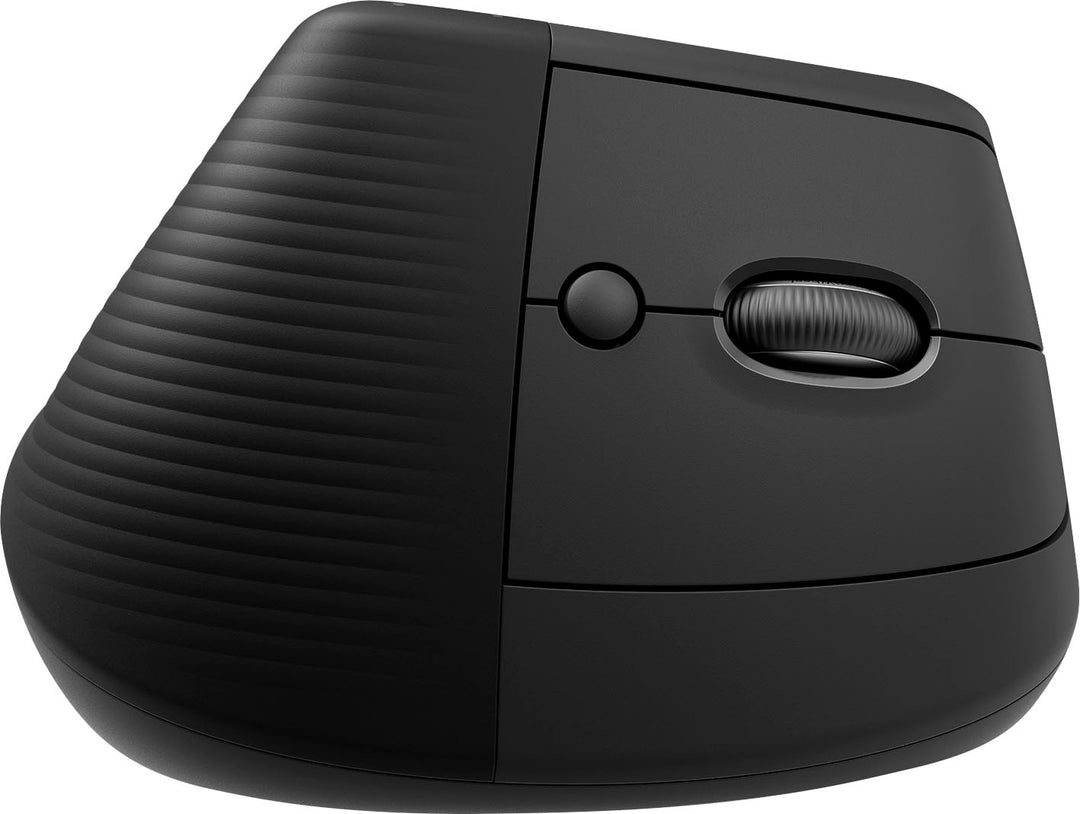 Logitech - Lift  Vertical Wireless Ergonomic Mouse with 4 Customizable Buttons - Graphite_3