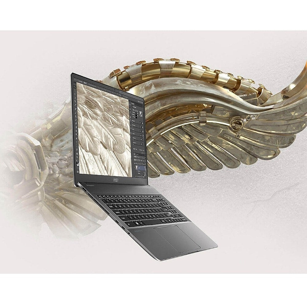 MSI - Creator Z16P 16" Touch-Screen Laptop - Intel Core i7 - 32 GB Memory - NVIDIA GeForce RTX 3080 Ti - 1 TB SSD - Lunar Gray_1