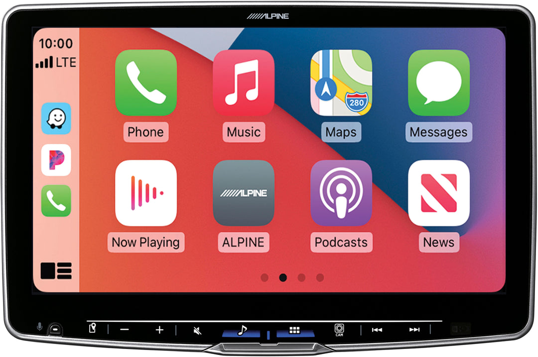 Alpine - 11" Android Auto and Apple CarPlay Bluetooth Digital Media Receiver - Black_5