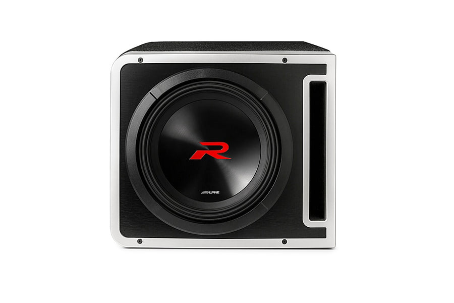 Alpine - Halo R2-Series Dual 12" Voice Coil 4-Ohm Loaded Subwoofer Enclosure - Black_0