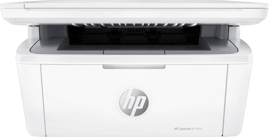 HP - LaserJet M140w Wireless Black and White Laser Printer - White_0
