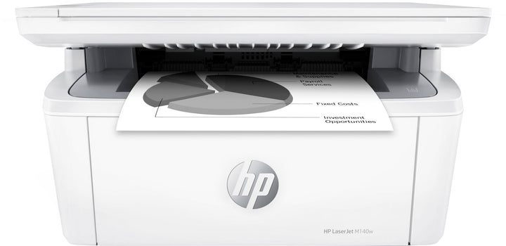 HP - LaserJet M140w Wireless Black and White Laser Printer - White_13