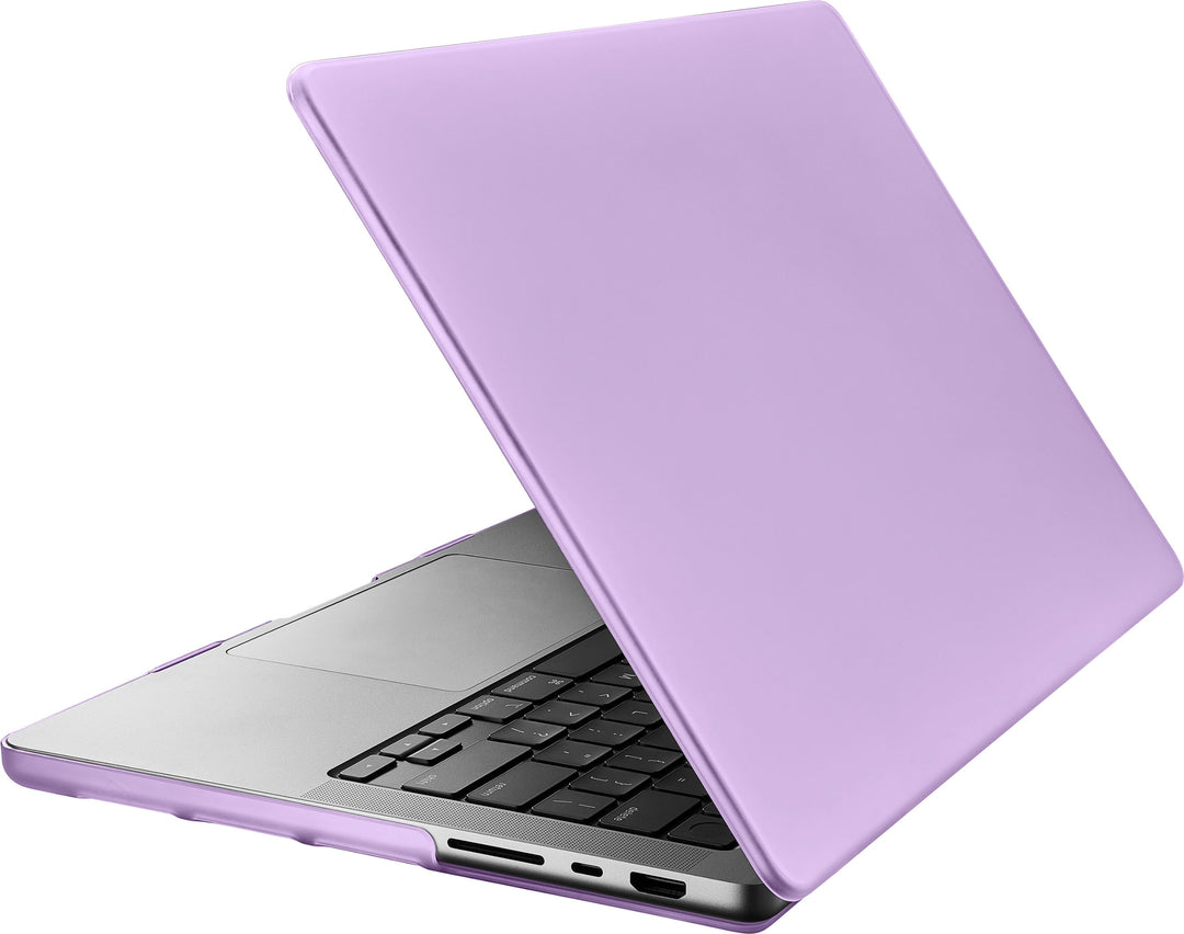 Insignia™ - Hard-Shell Case for 2021 MacBook Pro 14" - Frosted Purple_7
