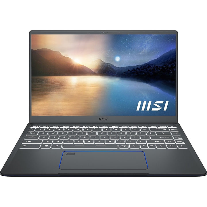 MSI - Prestige 14 14" Laptop - Intel Core i7 - 16 GB Memory - NVIDIA GeForce RTX 3050 - 512 GB SSD - Carbon Gray_0