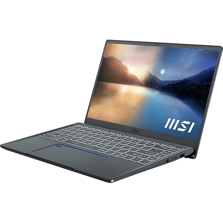 MSI - Prestige 14 14" Laptop - Intel Core i7 - 16 GB Memory - NVIDIA GeForce RTX 3050 - 512 GB SSD - Carbon Gray_4