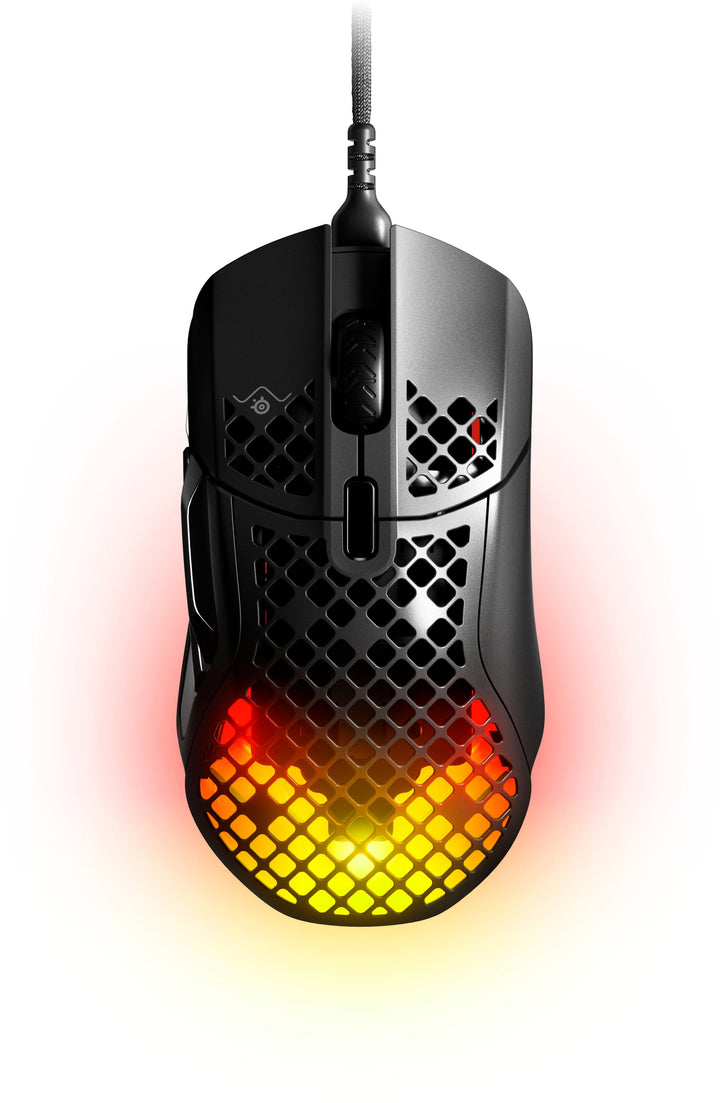 SteelSeries - Aerox 5 Lightweight Wired Optical Gaming Mouse With 9 Programmble Buttons - Black_0