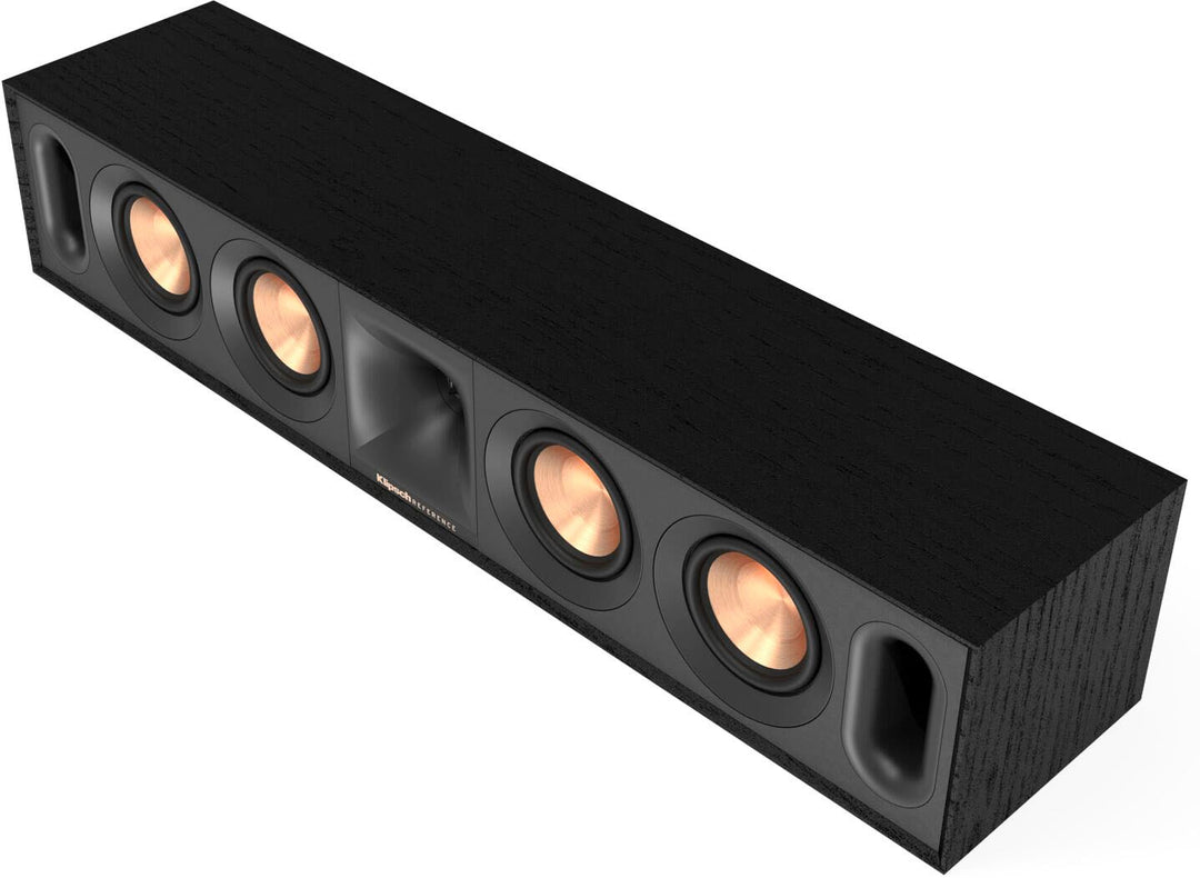 Klipsch - Next Gen Reference Series Quad 3-1/2" 400-Watt Passive 2-Way Center-Channel Speaker - Black_1