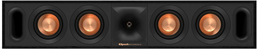 Klipsch - Next Gen Reference Series Quad 3-1/2" 400-Watt Passive 2-Way Center-Channel Speaker - Black_0