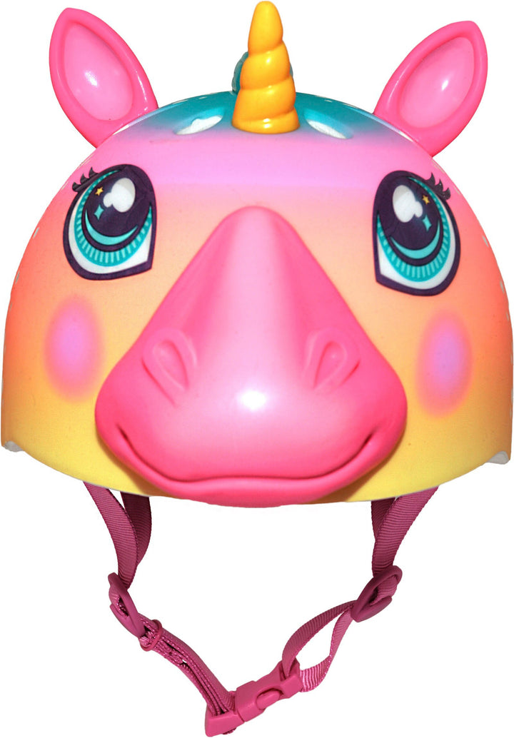 Raskullz - Super Rainbow Corn  Child Helmet - Pink Rainbow_1