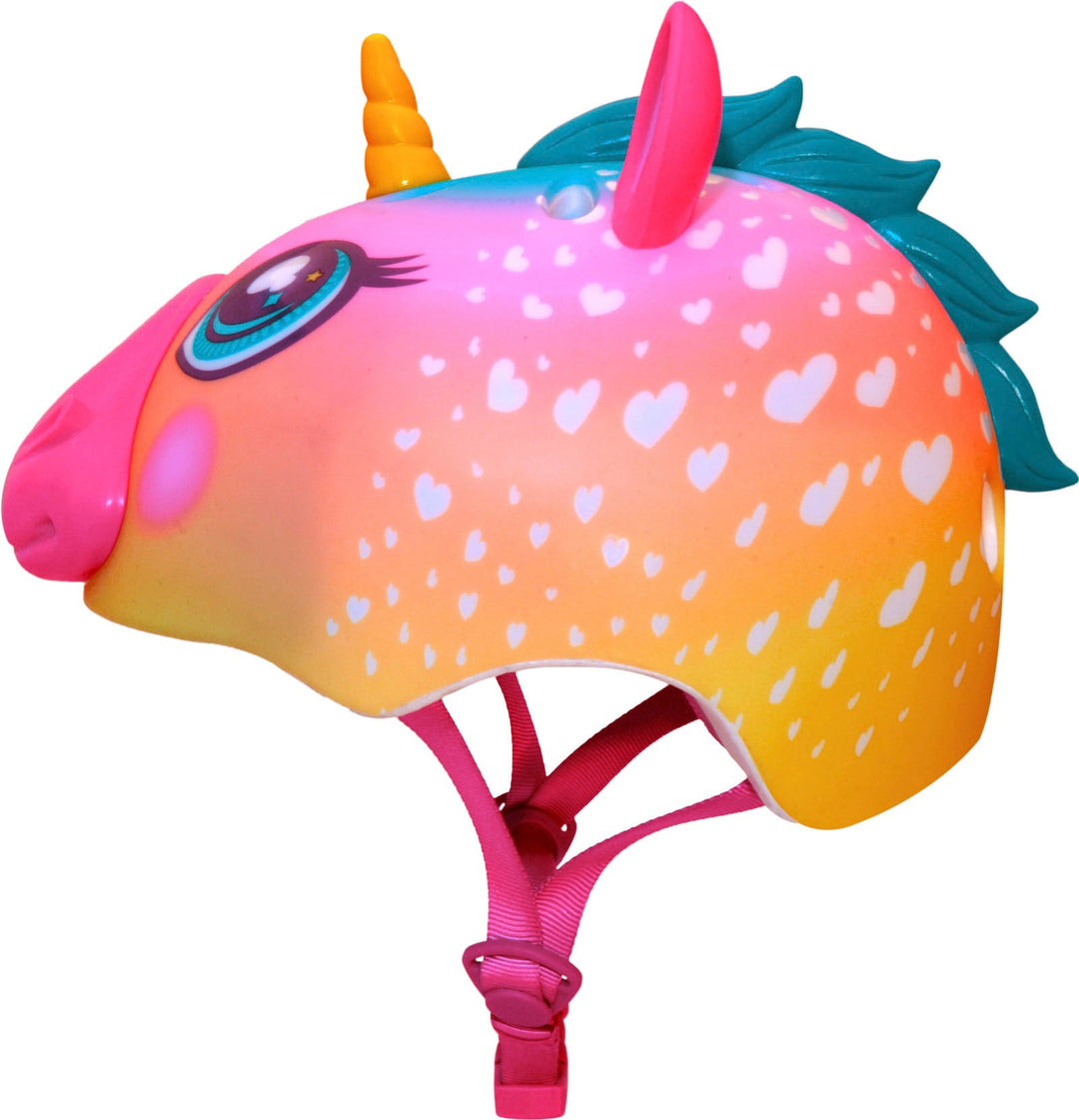 Raskullz - Super Rainbow Corn  Child Helmet - Pink Rainbow_3