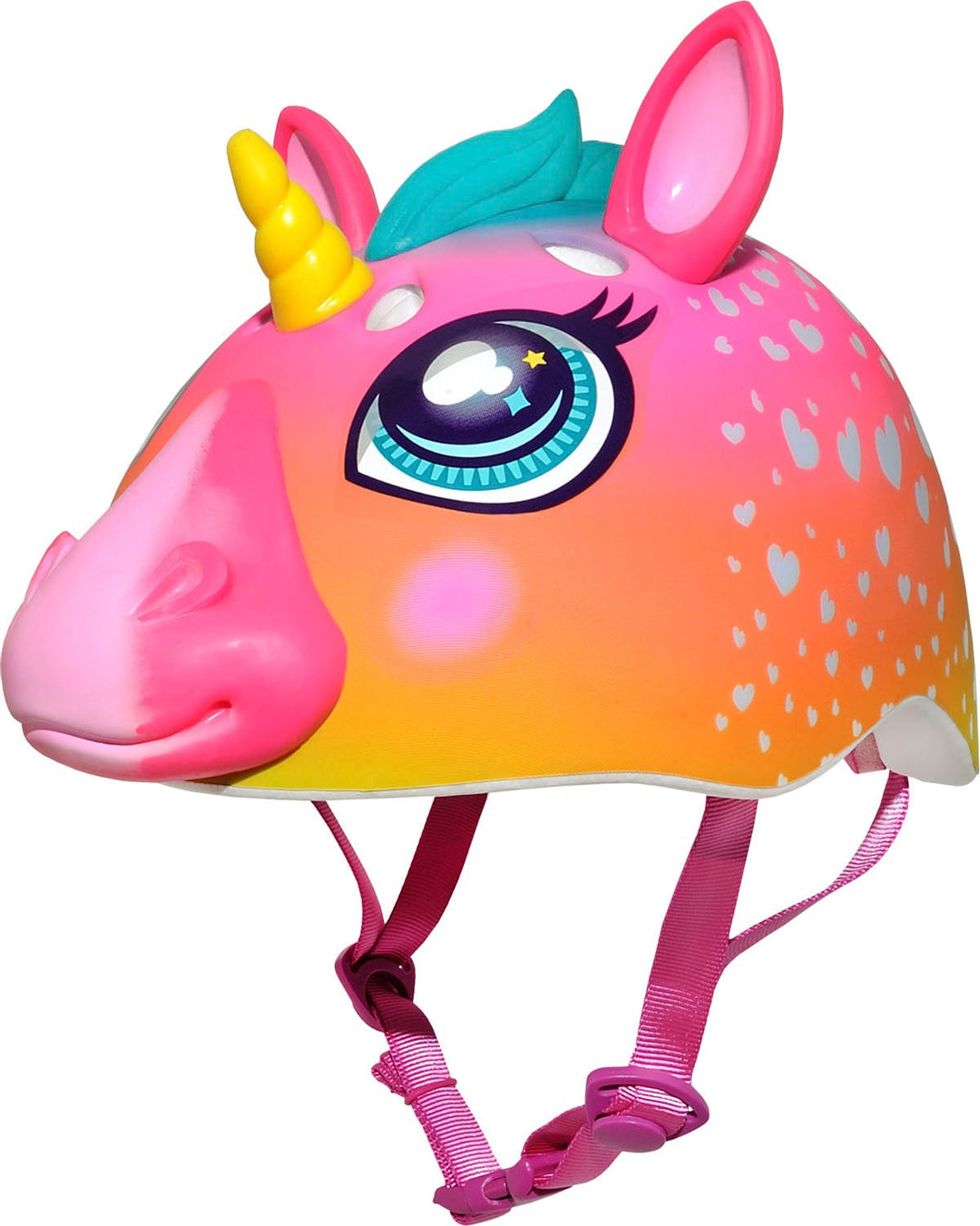 Raskullz - Super Rainbow Corn  Child Helmet - Pink Rainbow_0