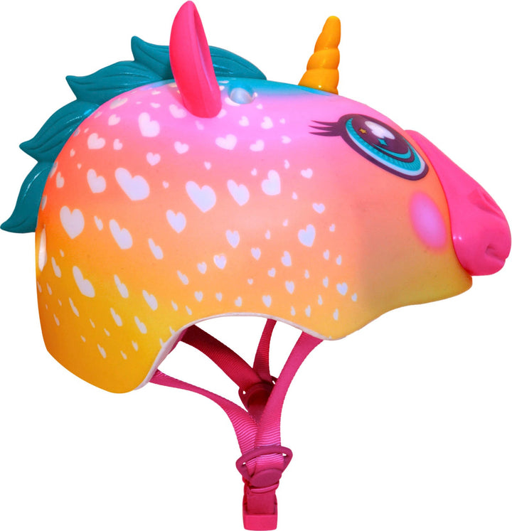 Raskullz - Super Rainbow Corn  Child Helmet - Pink Rainbow_2