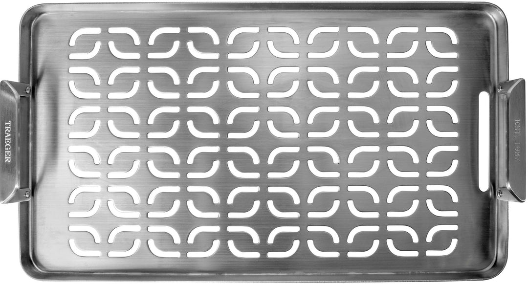 Traeger Grills - ModiFIRE Fish & Veggie Stainless Steel Grill Tray_0