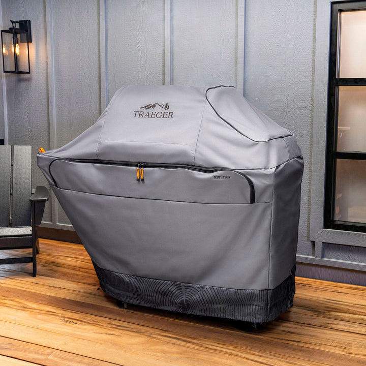 Traeger Grills - Traeger Timberline Full-Length Grill Cover - Black_3