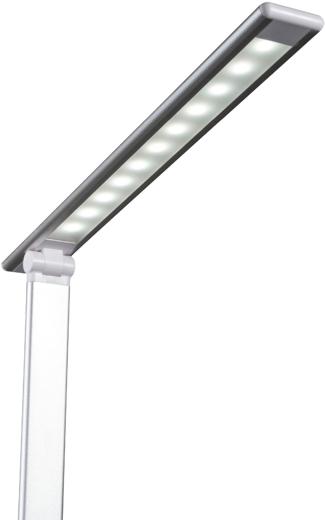 OttLite - Entice LED Desk Lamp with Qi and USB Charging - White_1
