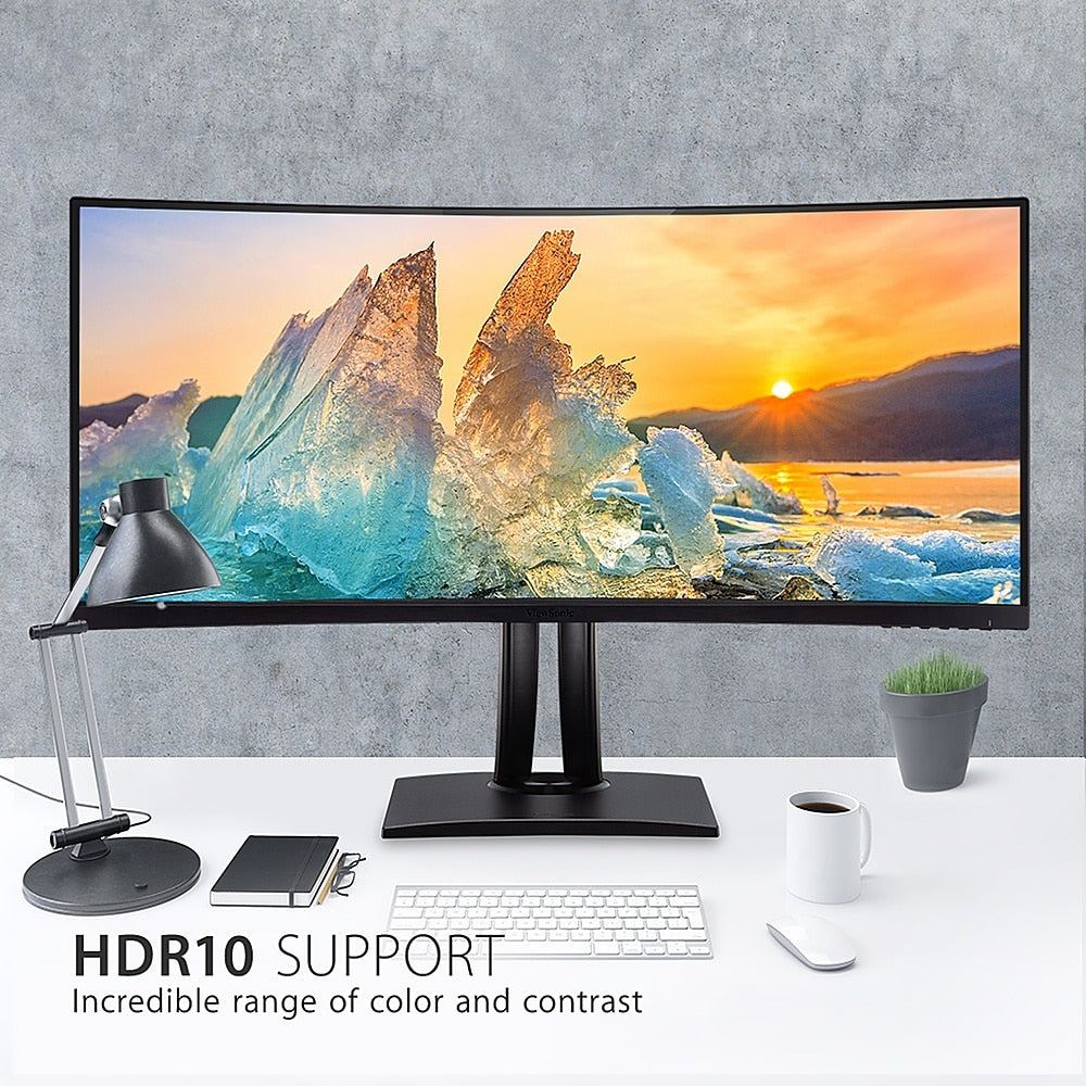 ViewSonic VP3881A 38" WQHD Curved Ultrawide LED Monitor with 100% sRGB Rec 709, HDR10 Support (USB C/HDMI/DisplayPort)_13