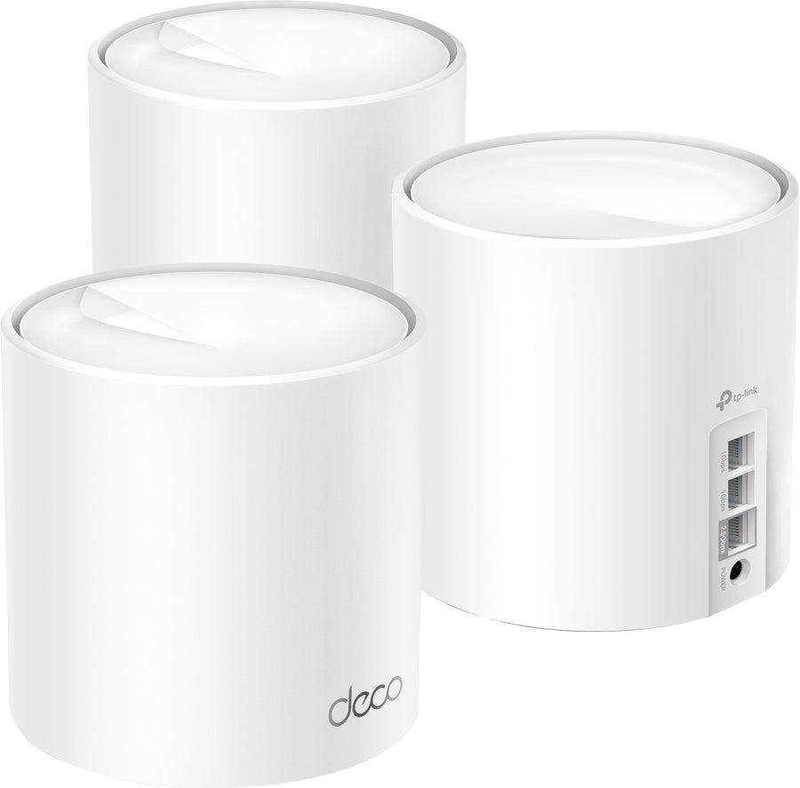 TP-Link - Deco AX4300 Pro Dual-Band Wi-Fi 6 Mesh Wi-Fi System (3-Pack) - White_0