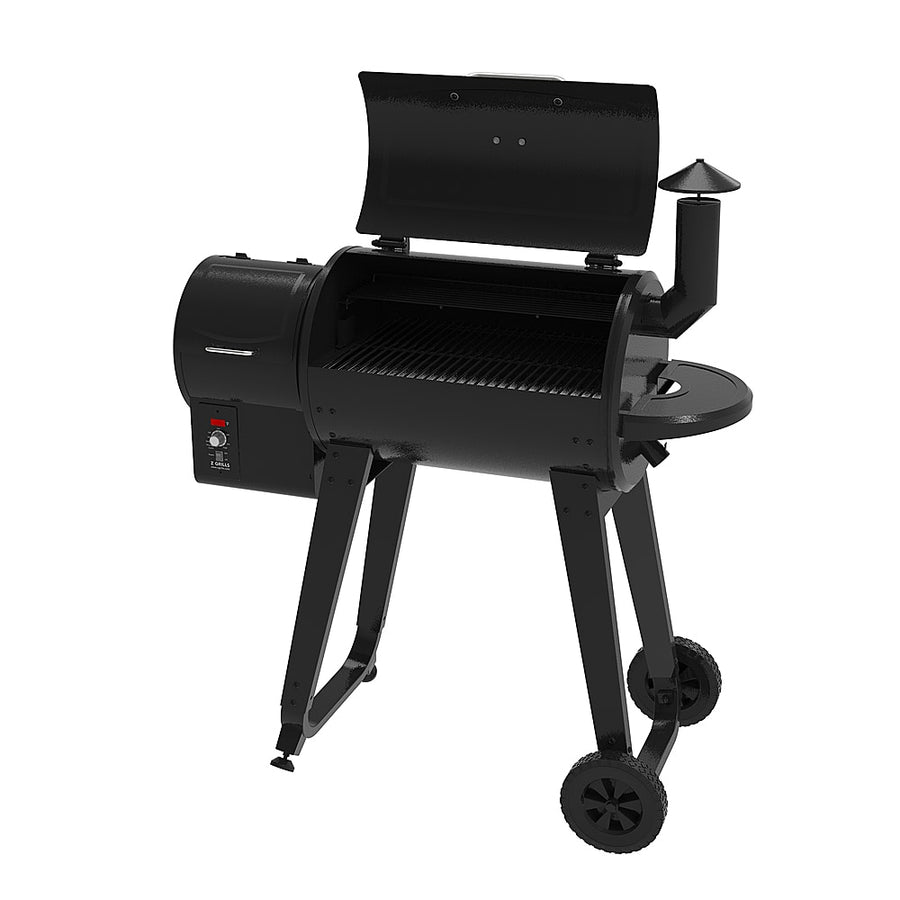 Z GRILLS - 450A3 Wood Pellet Grill and Smoker - Black_0