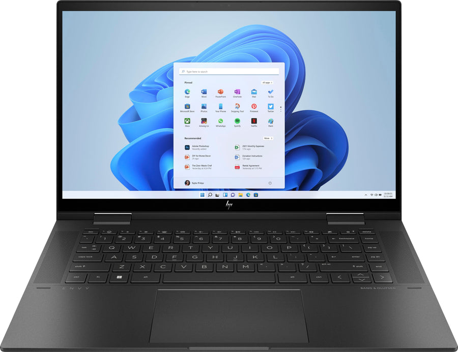 HP - ENVY x360 2-in-1 15.6" Touch-Screen Laptop - AMD Ryzen 5 - 8GB Memory - 256GB SSD - Nightfall Black_0