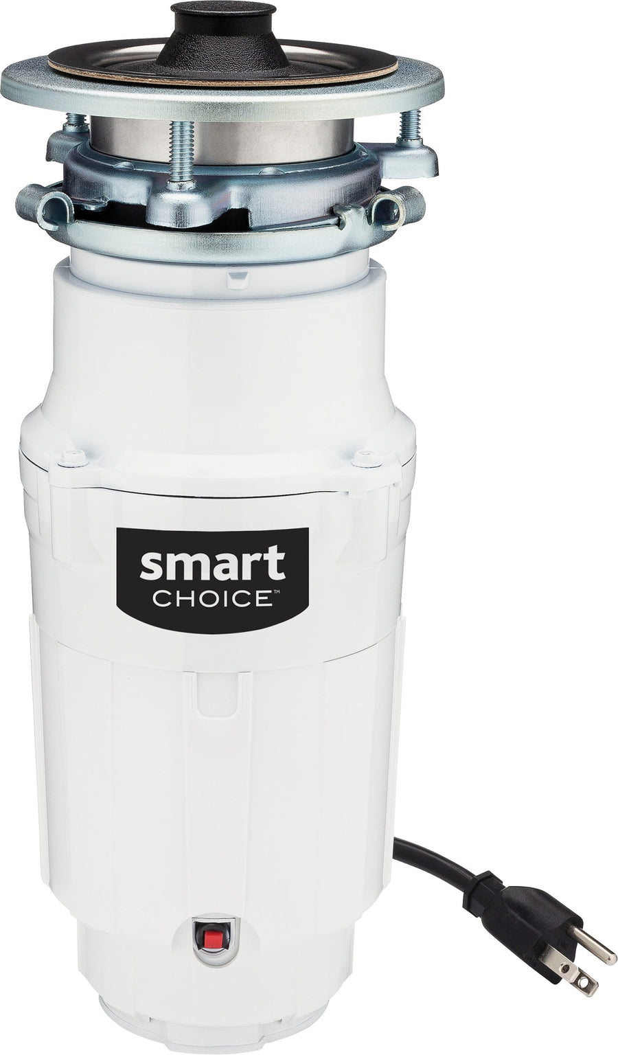 Smart Choice 1/2HP Corded Garbage Disposal - White_0